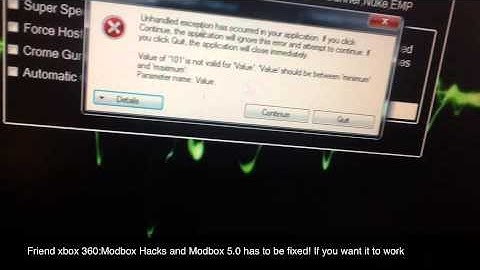 How To Get Modbox 5.0 Working PROF!!!