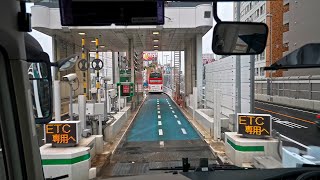 4K・ By bus from Tokyo Shinjuku to Fuji Kawaguchiko