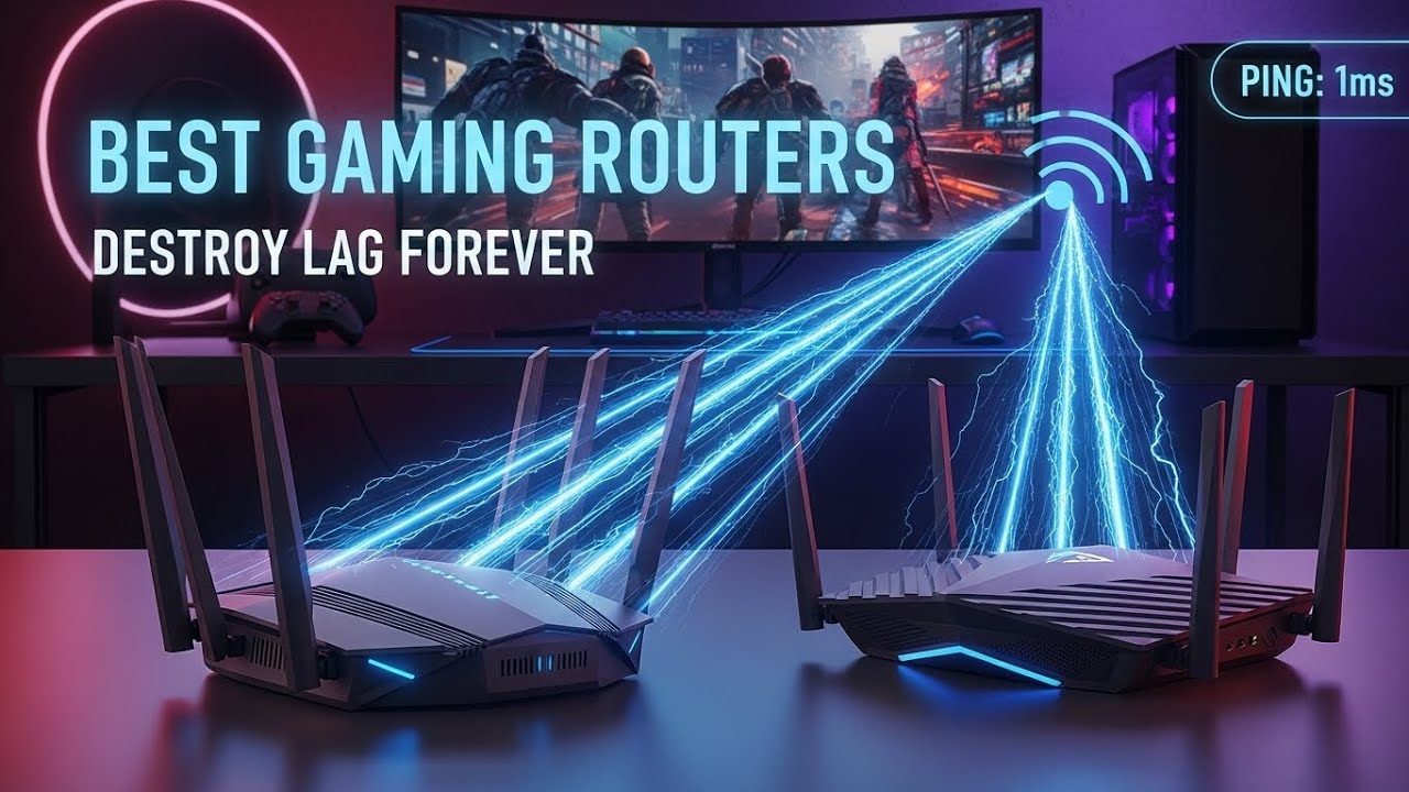 TOP 5 Best Gaming Routers Don’t Waste Your Money! Gaming Routers That Actually Perform ✅