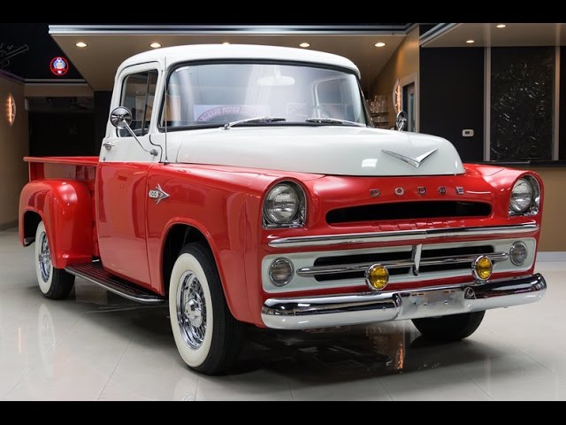pix 1957 Dodge Sweptside Truck For Sale 1957 dodge d100 pickup for sale youtube