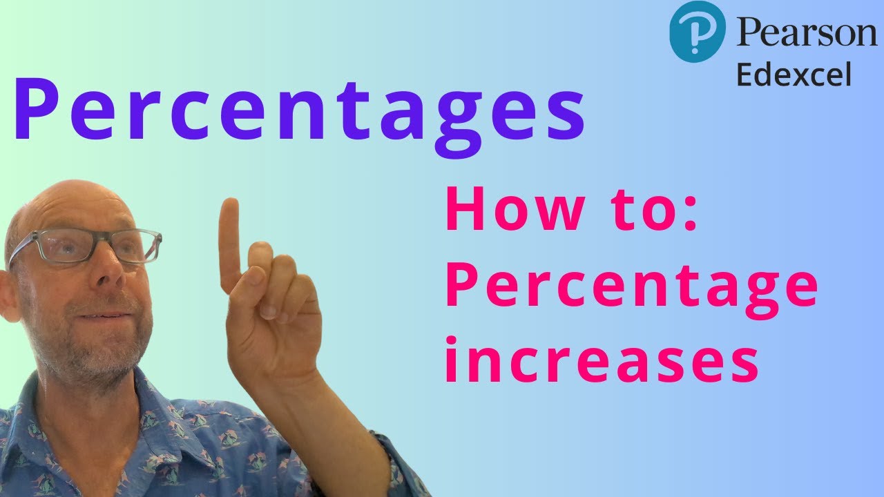How to: Percentage increases - YouTube