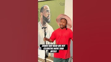 Davido and Wizid are not celebrities more than myself #trending #wizkid #davido