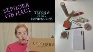 SEPHORA VIB SALE. HAUL AND FIRST IMPRESSIONS. THESE ARE SO GOOD!!!