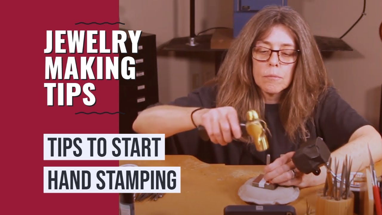 How to Create a Custom Metal Stamp for Jewelry with Matthieu Chemineé 