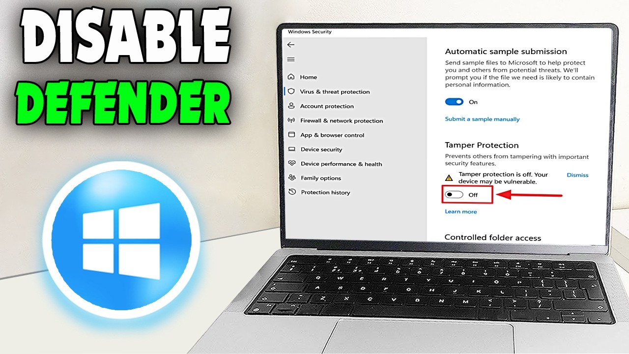 How to Disable Windows Defender on Windows11/10 (2026) - YouTube