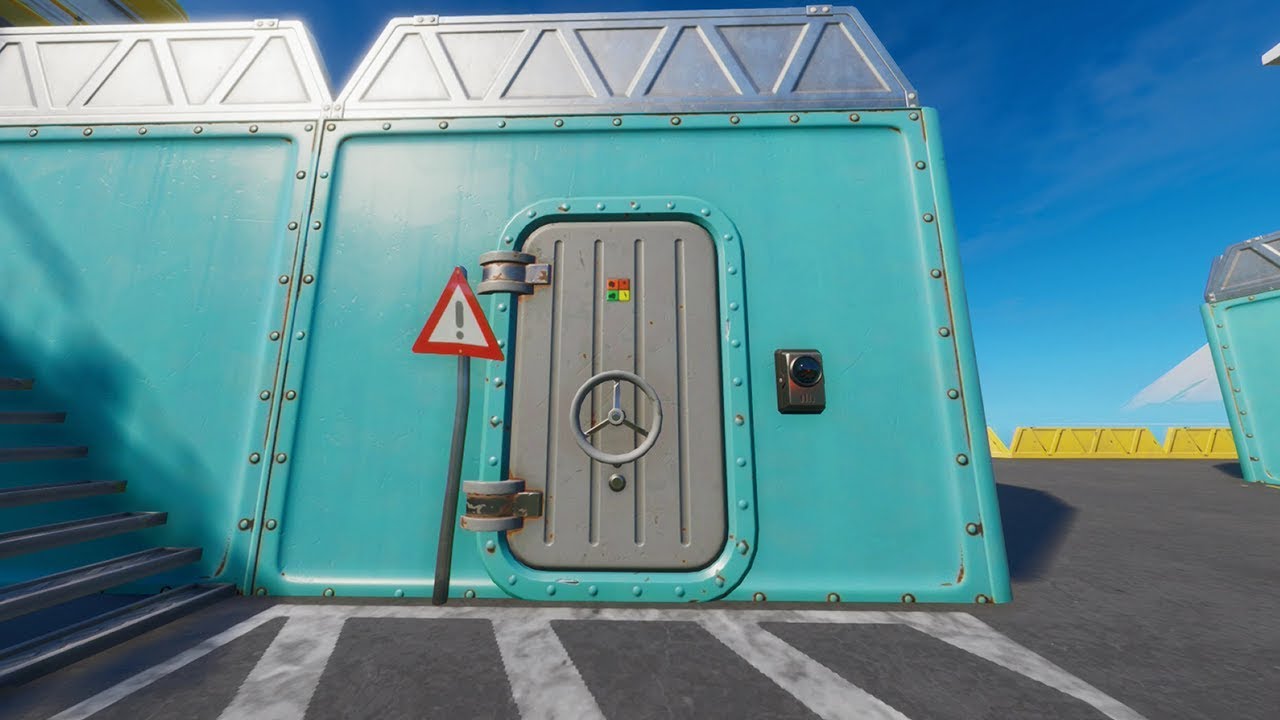 Open Doors Locked by an ID Scanner in Different Matches Locations