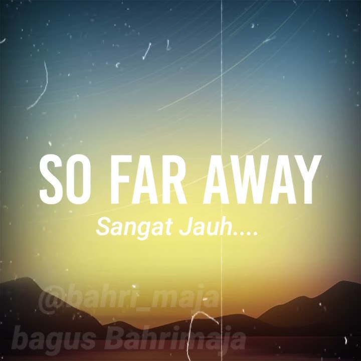 Story Wa Avenged Sevenfold - So Far Away