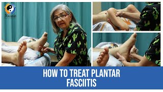 How to treat Plantar Fasciitis | Foot Massage
