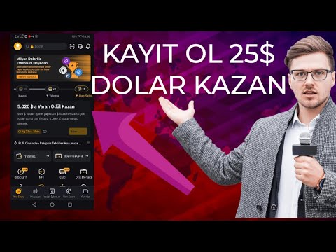 Bybit Borsasına Kayıt ol 25$ Kazan | Yatırımsız Dolar Kazan