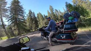 Route 666 Gold Wing Camping Devils Hwy  TWO GL1500 Gold Wings take a 2 day Trip to remember.