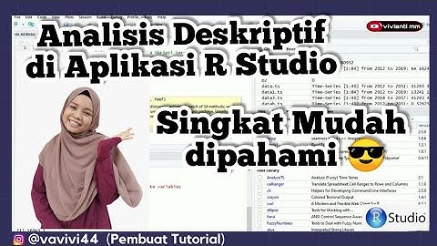 Analisis deskriptif dengan R Studio