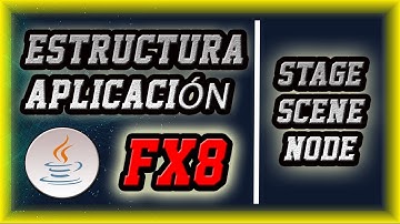 ► 2. ✅ CURSO PRÁCTICO JAVAFX: Estructura de la Aplicación │【STAGE - SCENE - NODE】