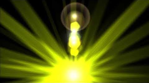 Lens Flare Background ANIMATION FREE FOOTAGE HD Yellow Long Rays wCsE6kioDLA