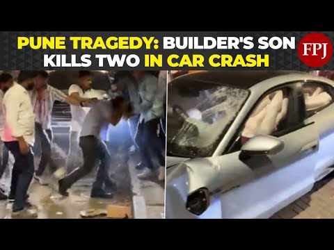 Pune Tragedy: Prominent Builders Son Involved in Fatal Luxury Car Crash, Two Young Lives Lost