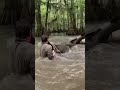 HEROIC Rescue: Man Saves Dog From Giant Catfish! 😱 #giantcatfish #dogrescue #heroicmoment