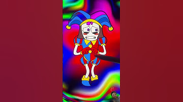 The amazing digital circus color picking #viral #procreate #theamazingdigitalcircus #shorts