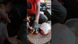 Amazing Big Carp Fish Cutting Skills In South Asian Fish Market 