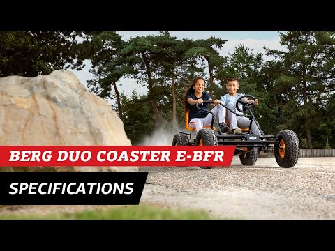 ▷ Kart à pédales électrique 2 personnes Berg E-Duo Coaster