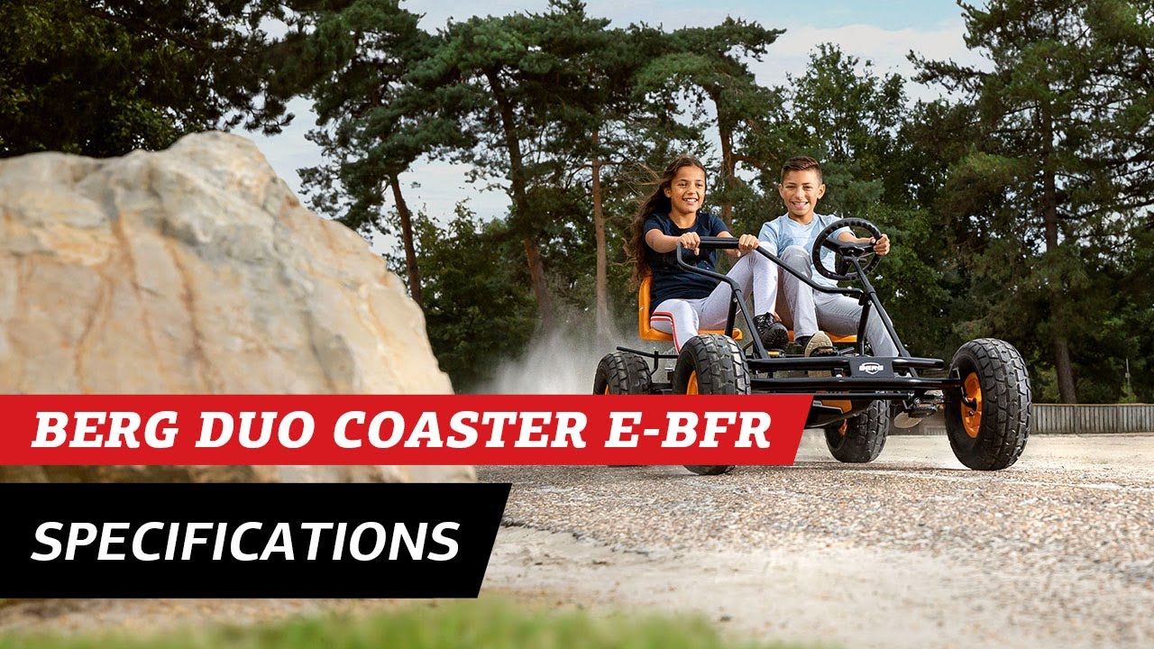 BERG Duo Coaster BFR Pedal-Gokart ist der Held in der Rubrik Tretauto für 2  - GOKARTWELT