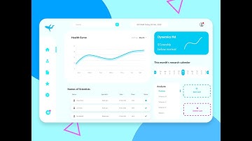 Shark Research UI Dashboard Design In Adobe XD 2020