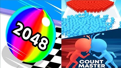 Ball Run 2048 | Count Masters - All Level Gameplay Android,iOS - NEW APK MEGA UPDATE