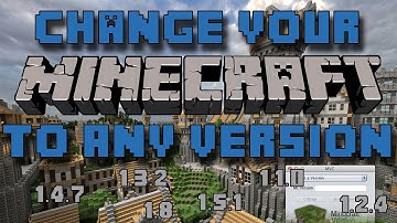Downgrade your Minecraft to any Version [Mac, Windows & Linux]