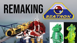 Remaking SEA-TRON! The mysterious unreleased LEGO(R) Theme. BTS, 110.