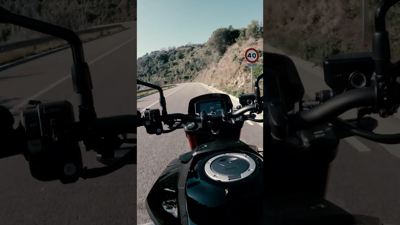 Honda CB750 Hornet: POV Ride On The Catalan Coast