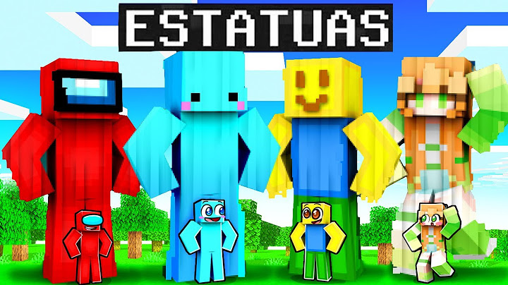 Batalla de Construcción de ESTATUAS en Minecraft!
