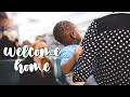 ADOPTION HOMECOMING / Ephraim's airport homecoming - South Africa International Adoption