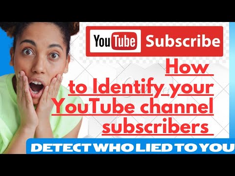 How to Identify your YouTube channel subscribers - YouTube