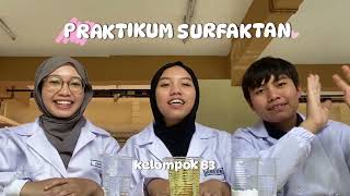 Praktikum Surfaktan Detergen | Praktikum Mandiri Kimia IPB University ST38.1 Kelompok B-3