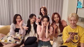 The Return of Juri/ Ot6 Rocket Punch vlive moments