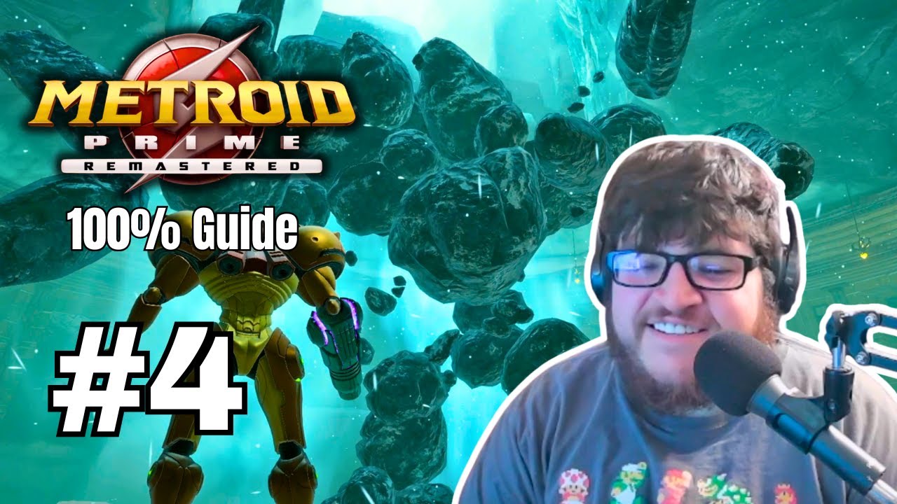 Metroid Prime Remastered - Thardus, Spider Ball, Ice Beam  - 100% Walkthrough Part 4