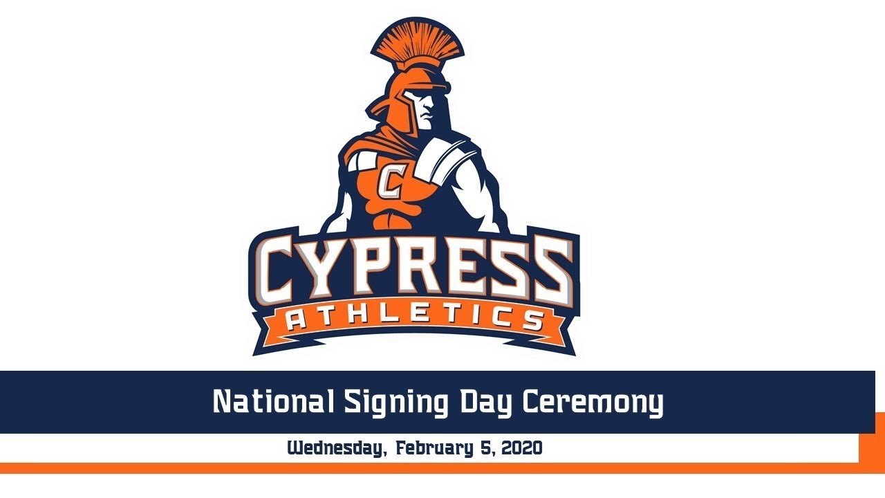 Cypress High School National Signing Day Ceremony YouTube