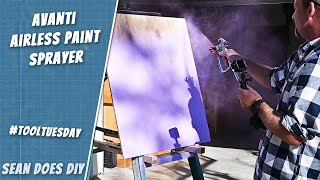 Check out the Avanti AV-APS1 Airless Paint Sprayer tested including cleaning