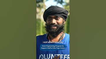 Inner Engineering Program for Support Staff at Isha Yoga Center