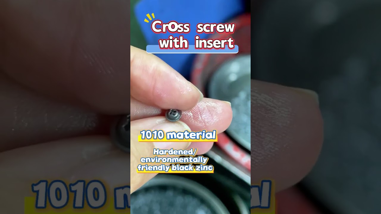 Witness the miracle! Cross-shaped screws amaze the industry with ±0.01mm accuracy and high hardness