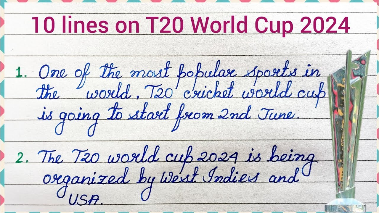 10 Lines On T20 World Cup 2024 Essay On T20 World Cup T20 World Cup 10-lines-on-t20-world-cup-2024-essay-on-t20-world-cup-t20-world-cup