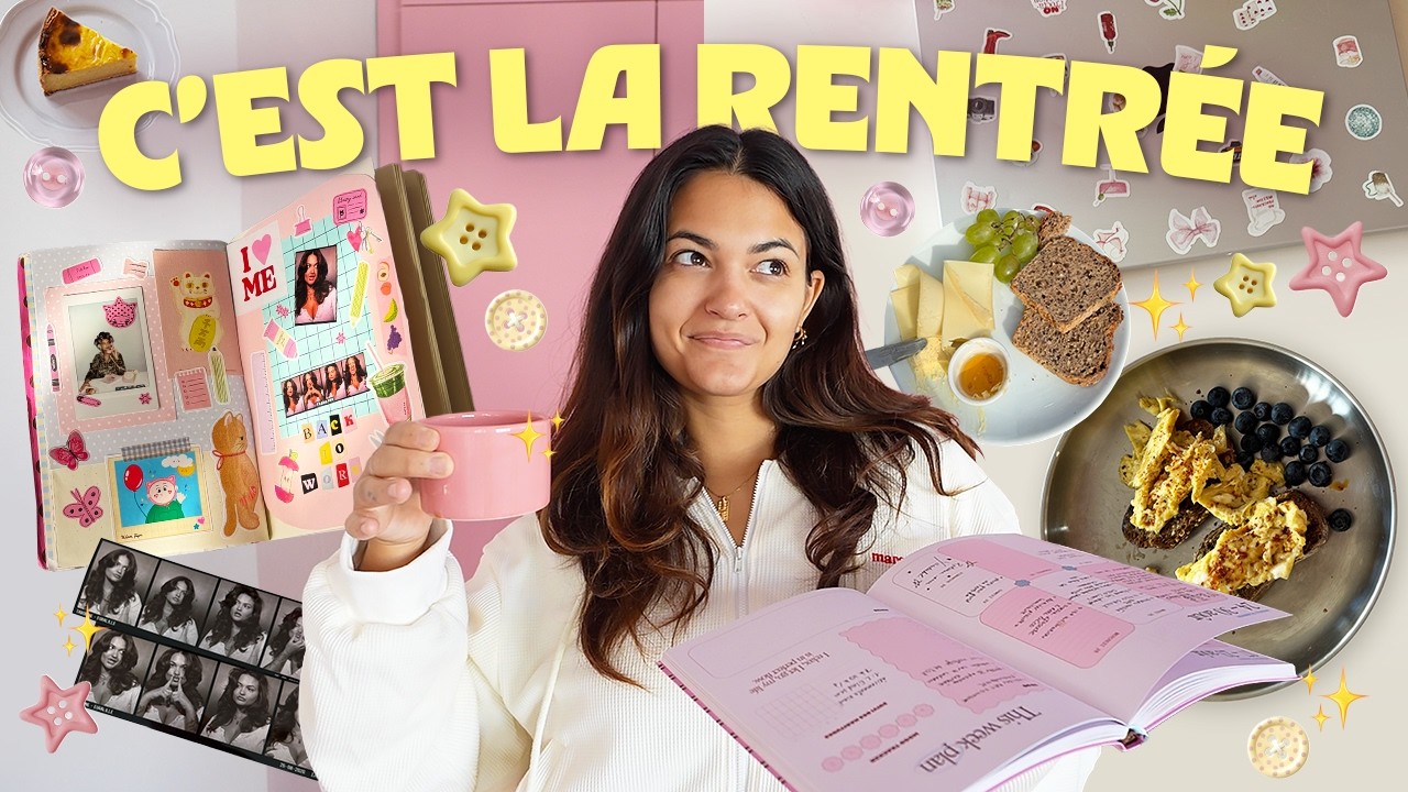 Hello septembre, retour au travail en douceur: C'EST LA RENTRÉE !