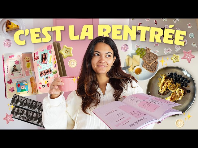 Hello septembre, retour au travail en douceur:  C'EST LA RENTRÉE !