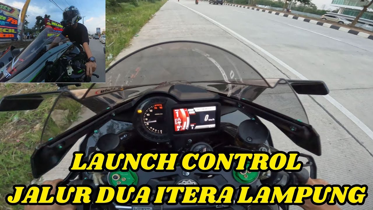LAUNCH CONTROL KAWASAKI H2 | GASPOOOOL 🔥🔥 !!!!