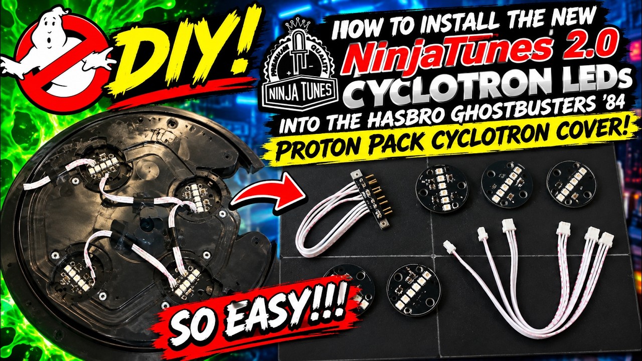 Little Busters! Analog Collector’sEditin Installing NinjaTunes Cyclotron LEDs Into the Hasbro Ghostbusters