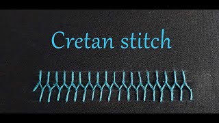 Cretan stitch