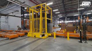 MSK pallet conveyor (transfer car) technology in the glass industry