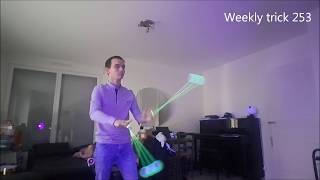 Weekly trick 253
Test des nouveaux SUNRiSE de iYoYo avec de la lumière noire, génial! Au passage, je comprend lentement comment faire les wraps^^
Trying the new iYoYo SUNRiSE with black light, looks amazing! Also, Im slowly understanding how to do wraps^^ Weekly trick 253
