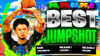 BEST JUMPSHOT FOR ALL BUILDS in NBA 2K22! HIGHEST GREEN WINDOW 100% GREENLIGHT + BEST BADGES NBA2K22