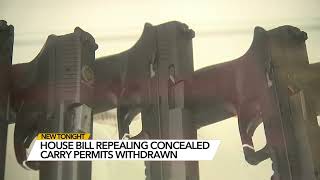 Bill seeking to end N. Carolina concealed gun mandate halted