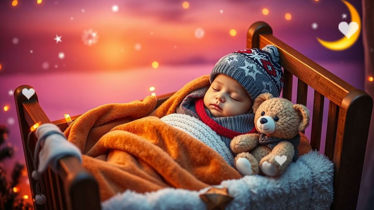 Peaceful Nap Time 🎹💤  Baby Music Box Lullaby 🌟 Subscribe for More Soothing Nights 🌙