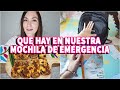 QUE HAY EN NUESTRA MOCHILA DE EMERGENCIA + EL RETO DE LA CONSHA + ESTO ESTA MAL